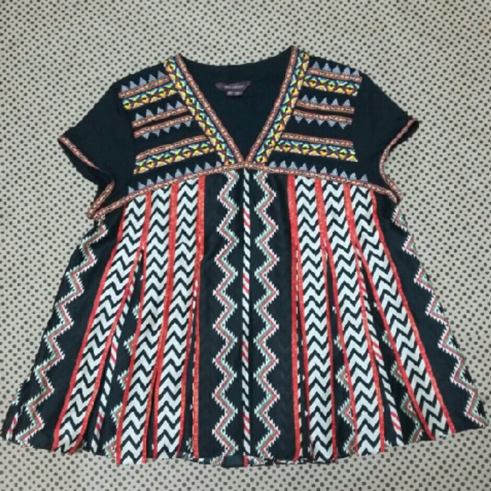 Ranna Gill AnthropologieTunic top ethnic sz.10